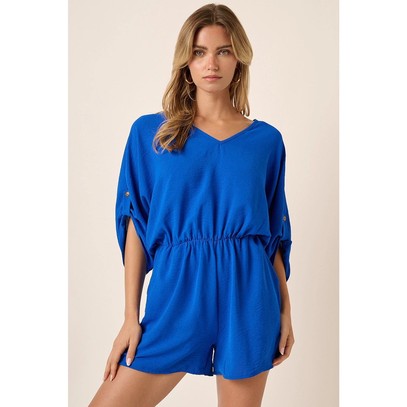 Royal Blue Romper